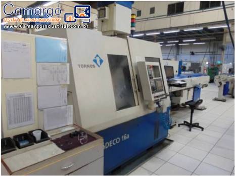 Torno horizontal CNC TORNOS EvoDECO 16a